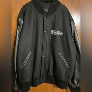 Holloway Black Varsity Jacket